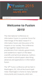 Mobile Screenshot of fusion2015.org